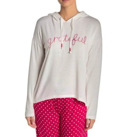 PJ Salvage Other - PJ SALVAGE Mon Cheri Grateful Pajama Hoodie